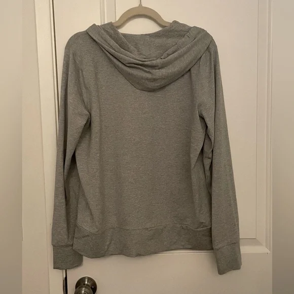 Vuori Men's Gray Zip-Up Sweater - Picture 2 of 3